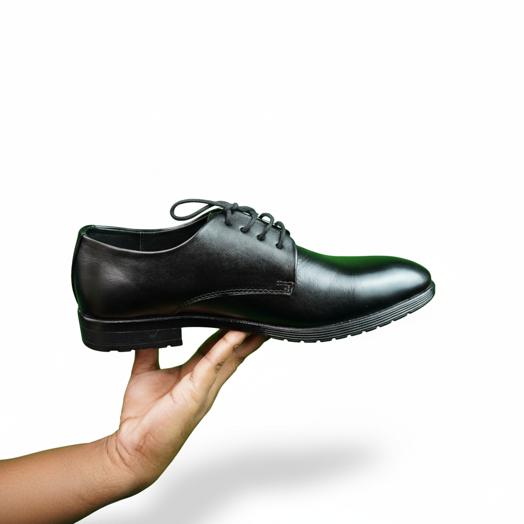 Premium Export Quality Original Leather Formal Shoe - Image 3