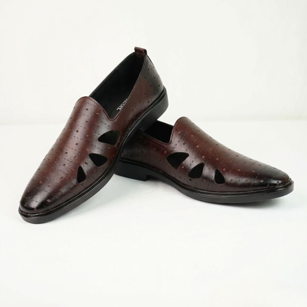 Semi Formal Brown Chokh Shoe