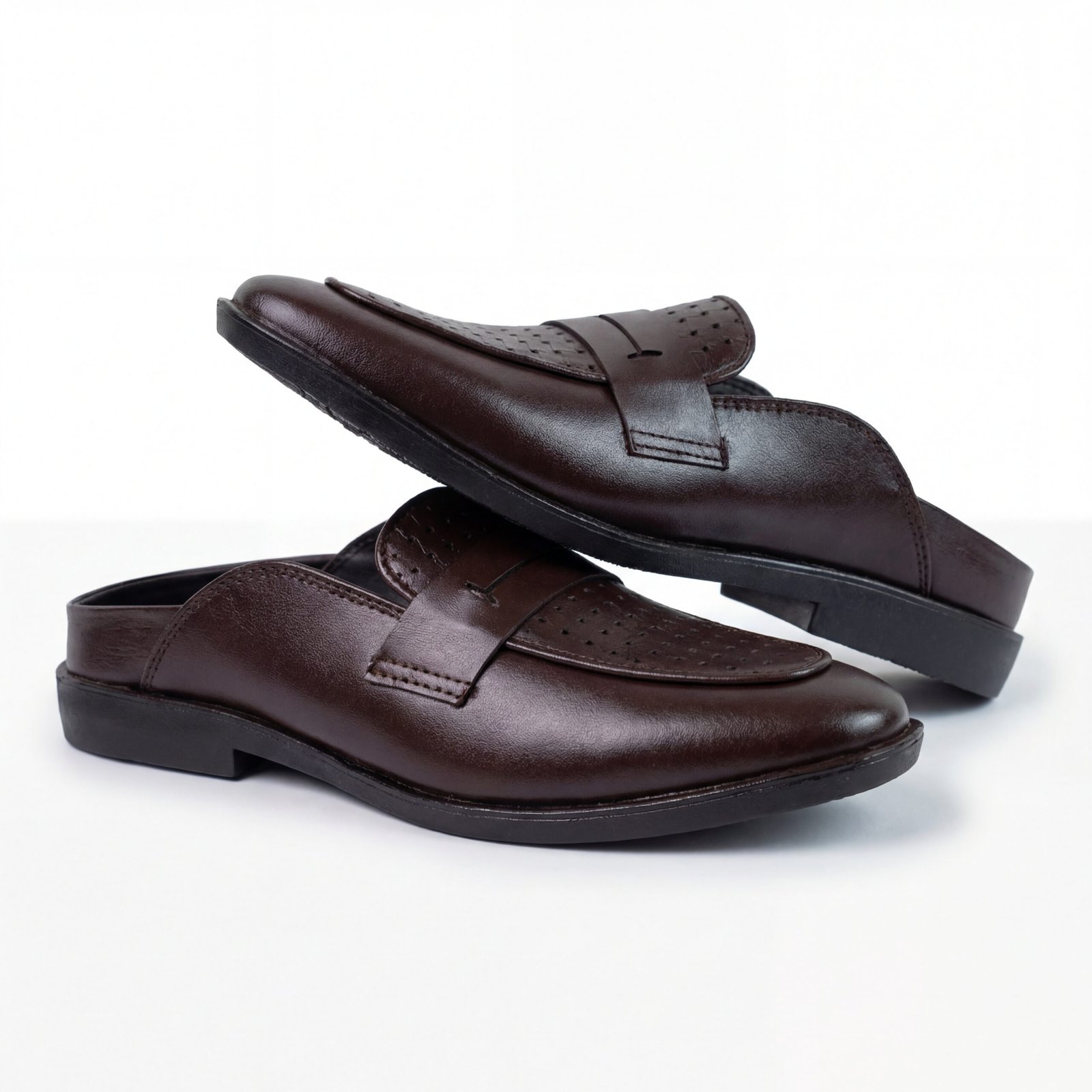 New Laser Half Brown Shoe - Image 3