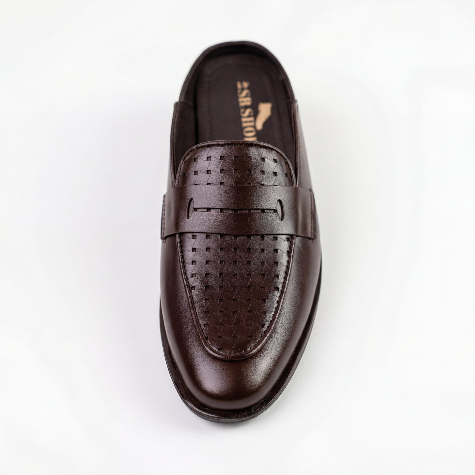 New Laser Half Brown Shoe - Image 9